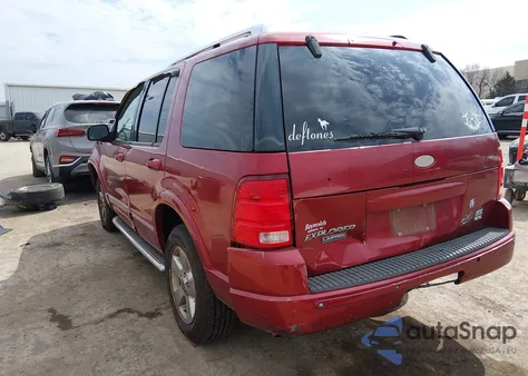 2004 Ford Explorer Limited z USA, uszkodzony, nr VIN 1FMDU65K44ZB34378